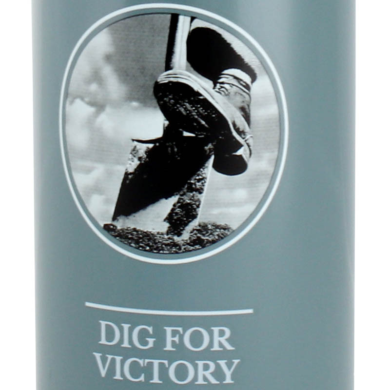 dig for victory gardening flask detail second world war poster image
